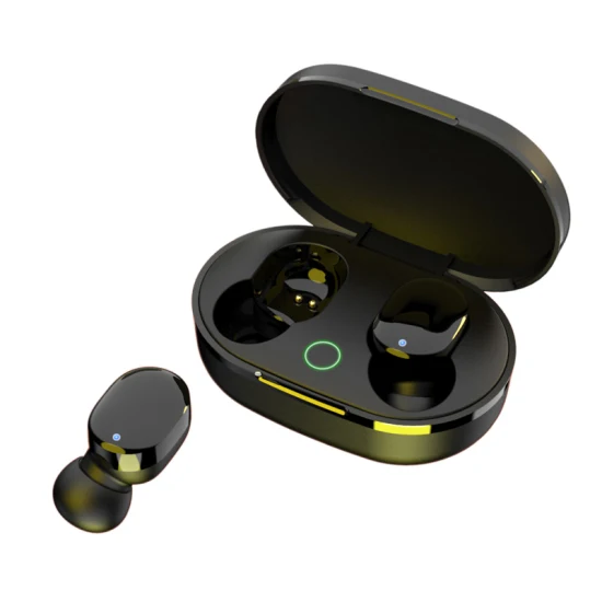 Air3 Black Smart Touch Tws-Ohrhörer mit Ladebehälter im Ohr, kabelloser Bluetooth-Kopfhörer, kabelloses Headset